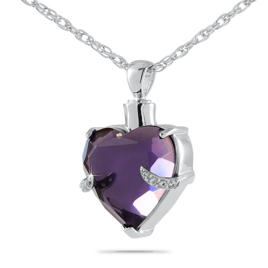 Royal Purple Heart Keepsake