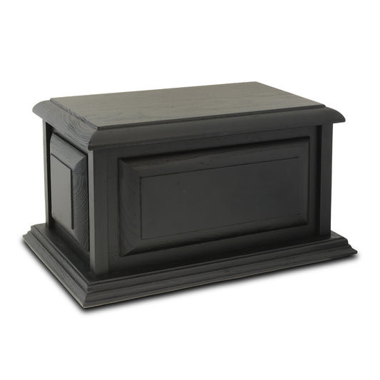 Montgomery Black Wood Urn