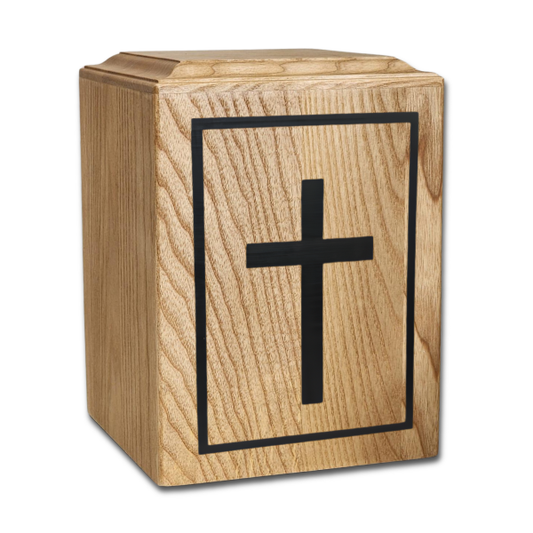 Devotion Wood Urn