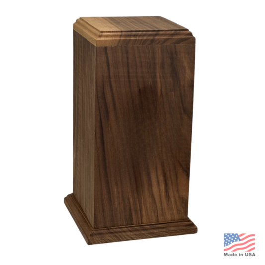 Mansfield Walnut Urn